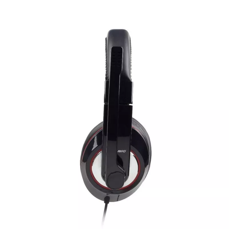 Gembird MHS-001 stereo-headset äänenvoimakkuuden säädöllä, johdollinen, Over-Ear, musta