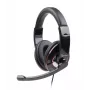 Gembird MHS-001 stereo-headset äänenvoimakkuuden säädöllä, johdollinen, Over-Ear, musta