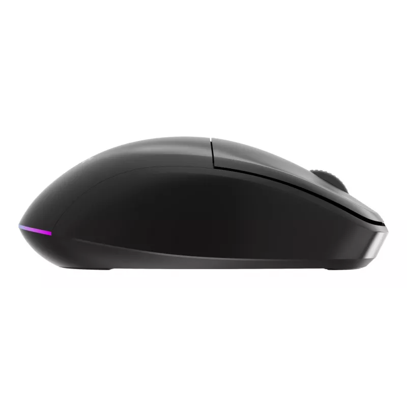 Gembird MUSW2-6B-01 kaksitoiminen langaton hiiri, 2,4 GHz + Bluetooth 5.0, 1600 DPI, 6 painiketta, musta