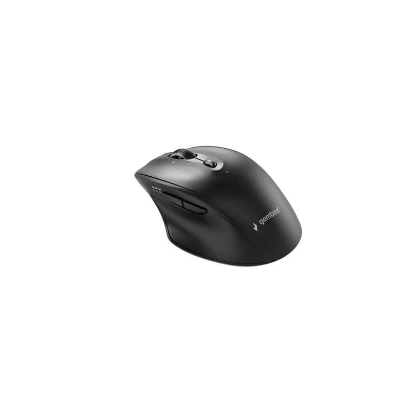 Gembird MUSW2-6B-02 kaksitoiminen langaton hiiri (2.4G + BT), 2400 DPI, 6 painiketta, musta