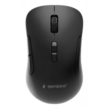 Gembird MUSW2-7B-01 kaksitoiminen langaton hiiri (2.4G + Bluetooth), 1600 DPI, 7 painiketta, musta