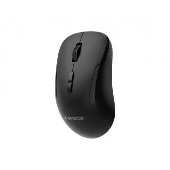 Gembird MUSW2-7B-01 kaksitoiminen langaton hiiri (2.4G + Bluetooth), 1600 DPI, 7 painiketta, musta