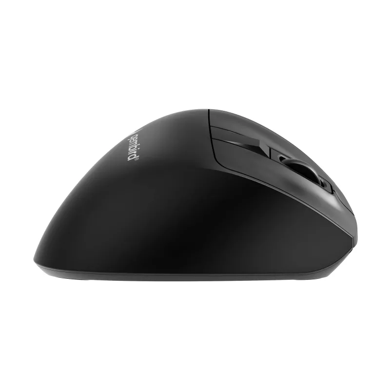 Gembird MUSW3-9B-01 kolmitilainen langaton ergonominen hiiri (2,4 GHz + Bluetooth + USB-C), 2400 DPI, 9 painiketta, musta
