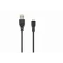 Gembird USB 2.0 -kaapeli Micro-USB AM-MBM5P 0,3m musta
