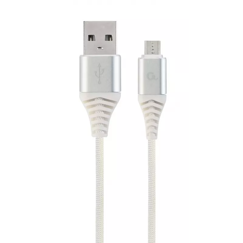 GEMBIRD USB 2.0 - Micro-USB-kaapeli 1 m musta/valkoinen