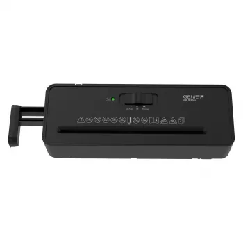 GENIE 260 S Plus -päällesi asetettava silppuri, suikalesilppaus, 6 arkkia, musta
