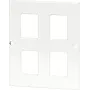 GETFORT 12-porttinen Cat.5e UTP 10 tuuman patch-paneeli, RJ45, 1U, musta