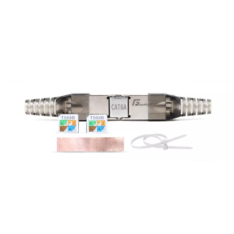 GETFORT 58460 CAT.6A työkaluton suojattu RJ45 Keystone Jack -moduuli