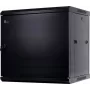 GETFORT CALI 12U 19 tuuman seinäasennettava rack-kotelo 600x450 mm musta teräsovi