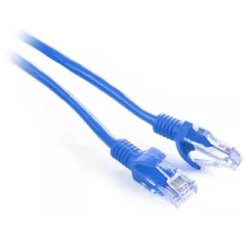 GETFORT Cat.5e UTP -verkkokaapeli, 1 m, sininen, RJ45, gigabit Ethernet