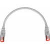 GETFORT Cat.6A S/FTP LSOH -verkkokaapeli 0,25 m harmaa