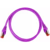 GETFORT Cat.6A S/FTP LSOH -verkkokaapeli 0,5 m violetti