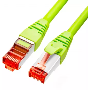 GETFORT Cat.6A S/FTP LSOH -verkkokaapeli 3 m vihreä