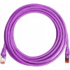 GETFORT Cat.6A S/FTP LSOH patchkaapeli 5m violetti