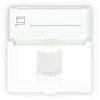 GETFORT GF-2MOD-1G 2-moduulin RJ45 datamoduuli 45x45mm Cat.6 UTP valkoinen