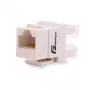 GETFORT GF-K5EUTP Cat.5e UTP Keystone -moduuli RJ45, valkoinen