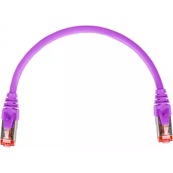 GETFORT GF-PC6ASFTP-0.25V Cat.6A S/FTP LSOH -verkkokaapeli 0,25 m violetti