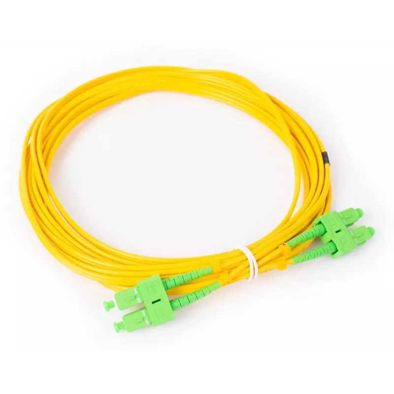 GETFORT GF-SASAD5 yksimuotokuitu duplex -kuitukaapeli SC/APC - SC/APC, 5 m