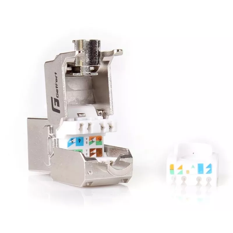 GETFORT KGF-5EFTP-NT Cat.5e FTP Keystone-moduuli, työkaluton