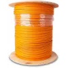 GETFORT Premium Cat.6 F/UTP LSOH -verkkokaapeli, 1m, harmaa