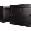 GETFORT WGF04-65EH-DGB 19 tuuman 4U seinäkotelo, kaksiosainen, 600x550 mm, musta