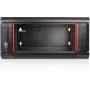 GETFORT WGF04-65EH-DGB 19 tuuman 4U seinäkotelo, kaksiosainen, 600x550 mm, musta