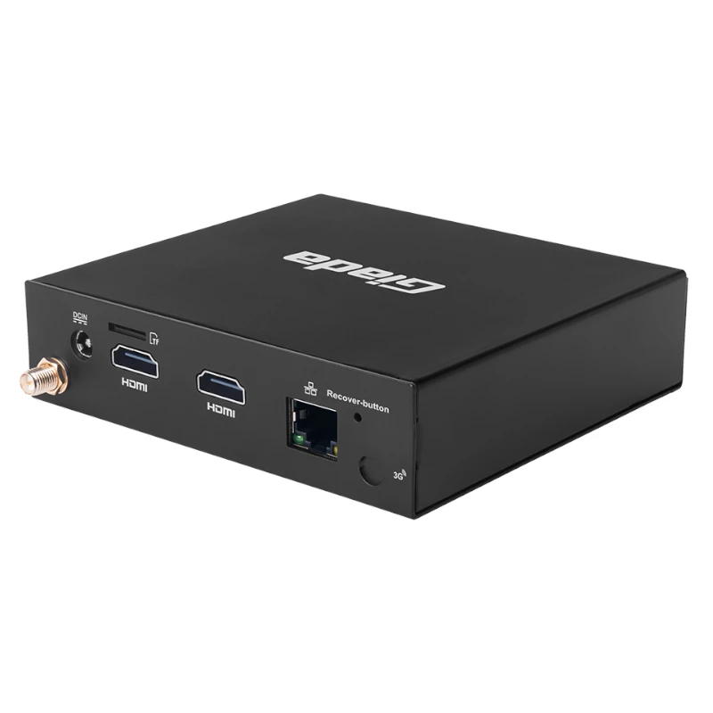 Giada DN74 RK3399 4GB DDR4 32GB eMMC tuulettimeton Mini-PC