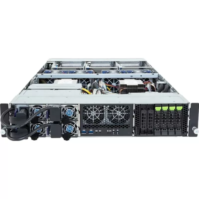 Giga Computing Gigabyte Intel Xeon 6700/6500 2U DP 4 x PCIe Gen5 GPU -palvelin