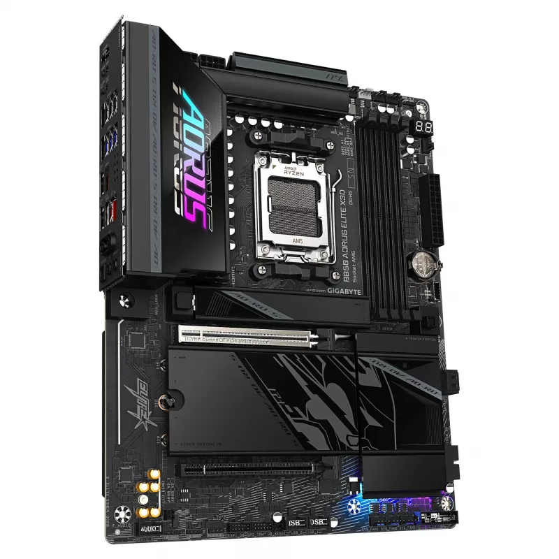 GIGABYTE B850 AORUS ELITE X3D AM5 ATX -emolevy, DDR5, 4xDIMM, HDMI, 2.5GbE, Wi-Fi 6E