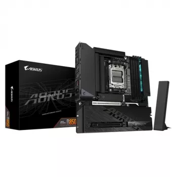 GIGABYTE B850M AORUS STEALTH AM5 Micro-ATX-emolevy, DDR5, 2.5GbE, Wi-Fi 6E, 3x M.2