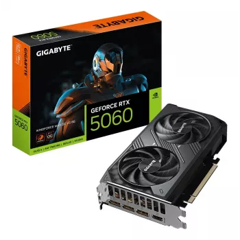 Gigabyte GeForce RTX 5060 WINDFORCE MAX OC V2 8G näytönohjain