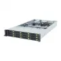 Gigabyte R263-ZG0-AAL2 (Rev. 3.x) 2U rack-palvelinrunko, Single AMD SP5, 12x 3.5/2.5 tuuman paikkaa, 2x 1200W virtalähde