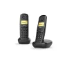 Gigaset A170 Duo musta DECT langaton puhelin vastaajalla, 2 luuria, ECO DECT