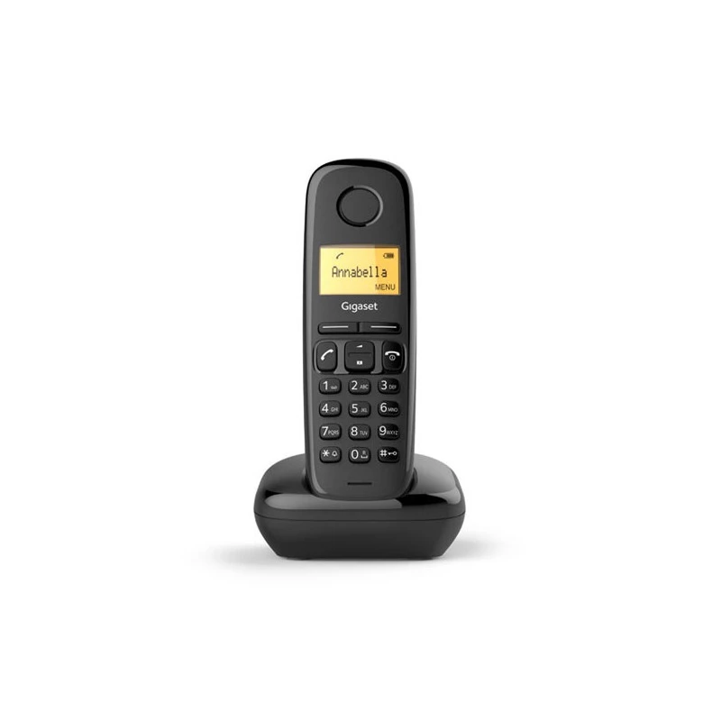 Gigaset A170 Duo musta DECT langaton puhelin vastaajalla, 2 luuria, ECO DECT