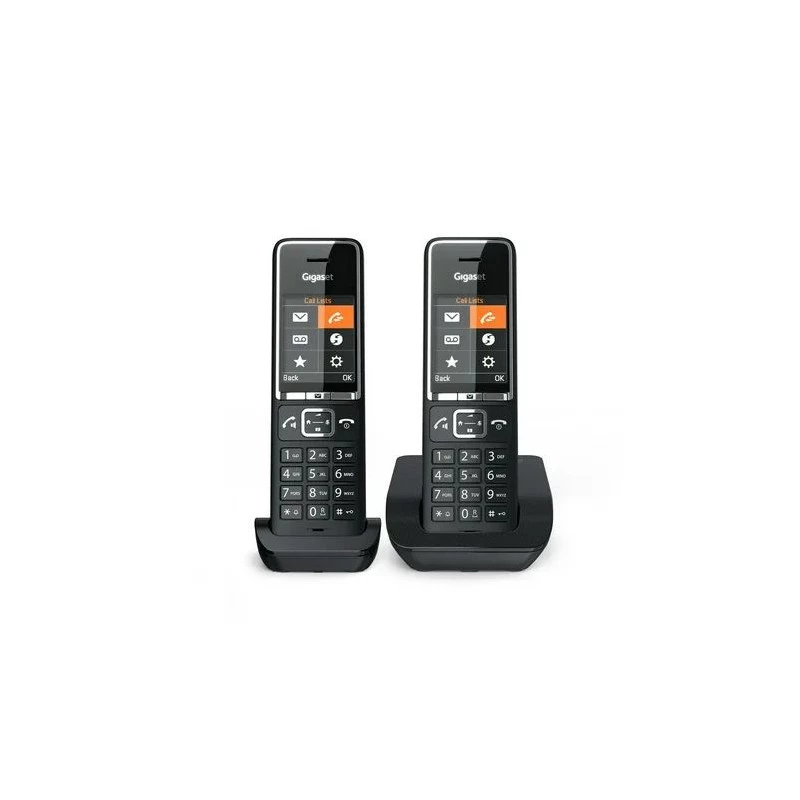 Gigaset Comfort 550 Duo Black Chrome DECT langaton puhelin (2 luuria)