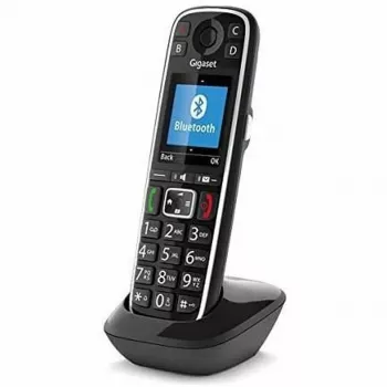 Gigaset E720HX langaton DECT-lisäpuhelin soittajan tunnistuksella, musta
