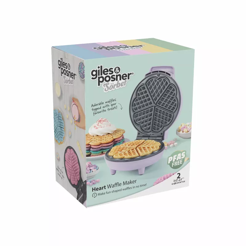 Giles & Posner EK6701GSPPVDE sydänvohvelirauta
