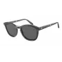 Giorgio Armani miesten AR8170-5964B1 Havana asetaatti kulmikkaat aurinkolasit sinisillä liukuväri linsseillä