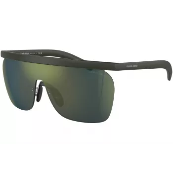 GIORGIO ARMANI aurinkolasit AR8169-59606R miesten Square mattamusta polarisoitu