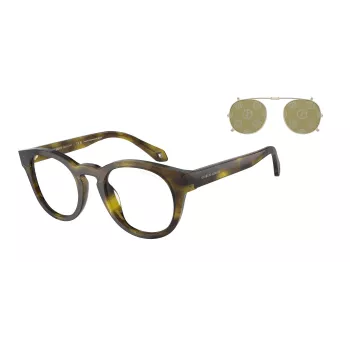 GIORGIO ARMANI naisten aurinkolasit AR8190U59871W - suorakaiteen muotoinen asetaattikehys, harmaat linssit, 50/19/140 mm
