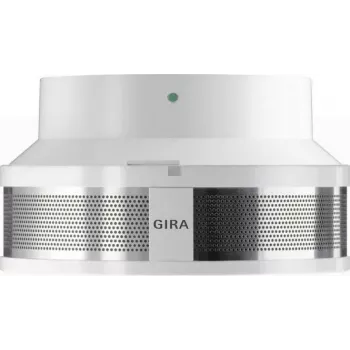 GIRA 233702 kaksisensorinen palovaroitin RWM Dual 230V-kannalla, valkoinen