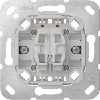 Gira 312800 2-napainen vaihtokytkinosa, 10A 250V AC, ruuviliittimet, uppoasennus