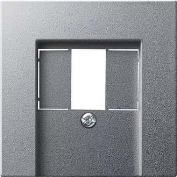 Gira kansi TAE-rasialle, System 55, alumiini 027626
