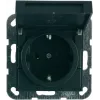 GIRA Schuko pistorasiaosa System 55 antrasiitti 045428