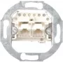 Gira kiinnitysrengas keskilevyllä UAE/IAE/ISDN-liitäntärasioihin, System 55, E2, Event, Esprit, ClassiX, F100, 1-osainen, uppoasennus, 50x50 mm aukko, halogeeniton termoplasti 018700