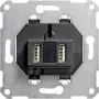 Gira USB-latausyksikkö Standard 55, E2, Event, Esprit, ClassiX, System 55 (235900)