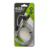 GIZZU 1,8 m Nano Key Lock turvakaapeli avaimella - musta