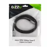 Gizzu 100W 10Gbps Type-C -kulmakaapeli 1 m