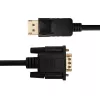 Gizzu 1080P DisplayPort-VGA-kaapeli 1,8 m Poly