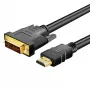 Gizzu 1080P HDMI-DVI-D-kaapeli 1,8 m Poly